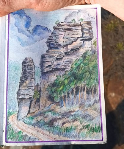 Gipfelbuch Glasfelsen